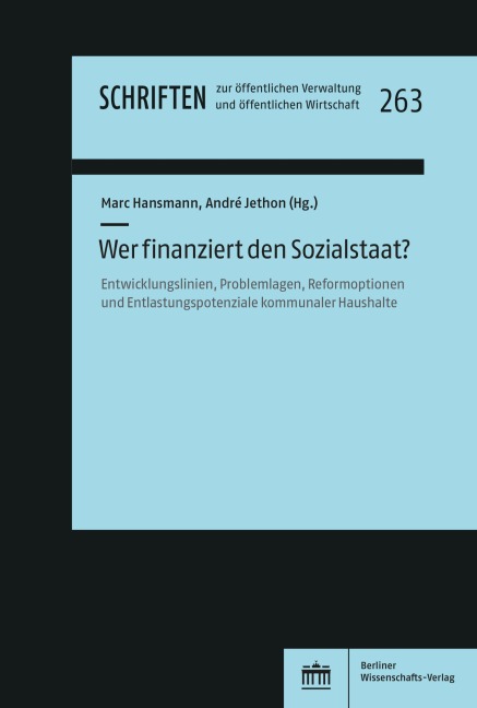 Wer finanziert den Sozialstaat? - 
