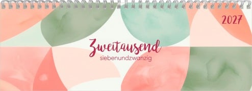 Cover-Bild zum Titel 'Tischquerkalender Style Pastell 2027' von ''