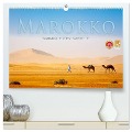 Marokko: Marrakesch, Atlas, Sahara, Fès (hochwertiger Premium Wandkalender 2024 DIN A2 quer), Kunstdruck in Hochglanz - Jens Benninghofen