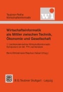 Cover-Bild zum Titel 'Wirtschaftsinformatik als Mittler zwischen Technik, Ökonomie und Gesellschaft' von ''