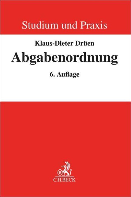 Abgabenordnung - Klaus-Dieter Drüen