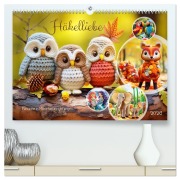 Cover-Bild zum Titel 'Häkelliebe - Fantasie in Maschen einfangen (hochwertiger Premium Wandkalender 2026 DIN A2 quer), Kunstdruck in Hochglanz' von 'Anja Frost'