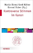 Cover-Bild zum Titel 'Kontroverse Stimmen im Kanon' von ''