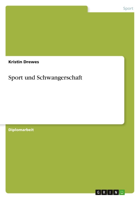 Sport und Schwangerschaft - Kristin Drewes