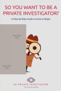 Cover-Bild zum Titel 'So You Want To Be A Private Investigator' von 'Chris Jennings, Mike Jennings'