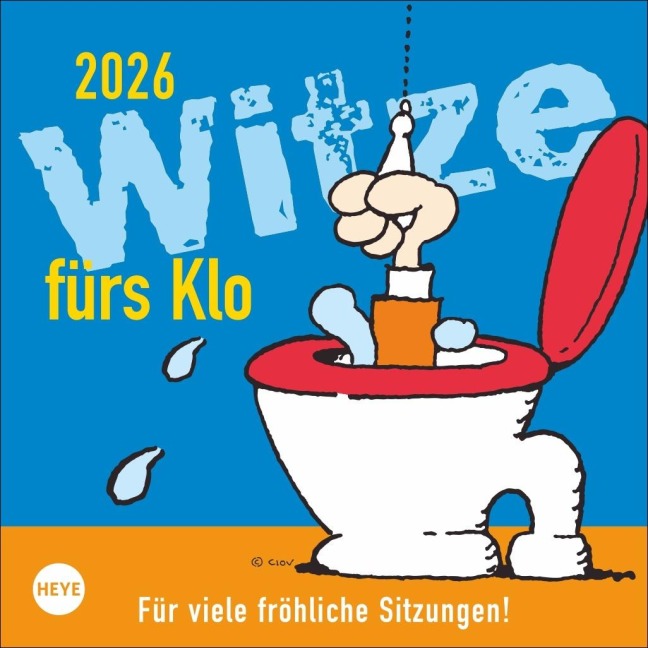 Witze fürs Klo Kalender 2026 - 