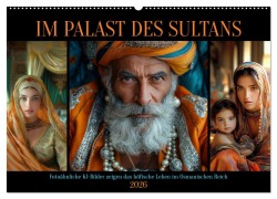 Cover-Bild zum Titel 'Im Palast des Sultans (Wandkalender 2026 DIN A2 quer), CALVENDO Monatskalender' von 'Sabine Löwer'