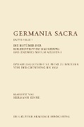 Die Bistümer der Kirchenprovinz Magdeburg. Das (exemte) Bistum Meißen 1. Das Kollegiatstift St. Petri zu Bautzen von der Gründung bis 1569 - 