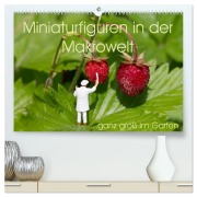 Cover-Bild zum Titel 'Miniaturfiguren in der Makrowelt ...ganz groß im Garten (hochwertiger Premium Wandkalender 2026 DIN A2 quer), Kunstdruck in Hochglanz' von 'Stephi Abels'
