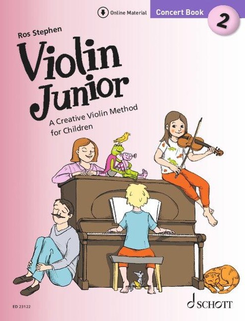 Violin Junior: Concert Book 2 - Ros Stephen