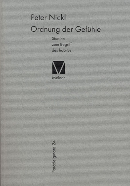 Ordnung der Gefühle - Peter Nickl
