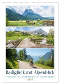 Radlglück mit Alpenblick 2024 (Wandkalender 2024 DIN A2 hoch), CALVENDO Monatskalender - SusaZoom SusaZoom
