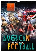 American Football - einfach faszinierend (Wandkalender 2025 DIN A3 hoch), CALVENDO Monatskalender - Peter Roder