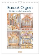 Cover-Bild zum Titel 'Barock Orgeln, Königinnen der Instrumente (Wandkalender 2026 DIN A4 hoch), CALVENDO Monatskalender' von 'Bodo Schmidt'