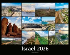Cover-Bild zum Titel 'Israelkalender 2026 Black Version' von ''