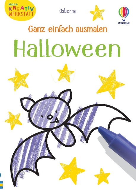 Kleine Kreativ-Werkstatt - Ganz einfach ausmalen: Halloween - Kirsteen Robson