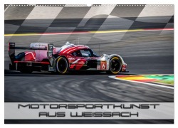 Cover-Bild zum Titel 'Motorsportkunst aus Weissach (Wandkalender 2026 DIN A2 quer), CALVENDO Monatskalender' von 'Dirk Stegemann (c) Phoenix Photodesign'