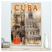 Cover-Bild zum Titel 'Cuba Retro Kalender (hochwertiger Premium Wandkalender 2026 DIN A2 hoch), Kunstdruck in Hochglanz' von 'Peter Roder'