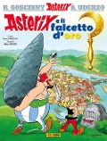 Cover-Bild zum Titel 'Asterix e il falcetto d'oro' von 'René Goscinny, Albert Uderzo'