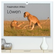Faszination Afrika: Löwen (hochwertiger Premium Wandkalender 2026 DIN A2 quer), Kunstdruck in Hochglanz - Elmar Weiss
