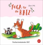Cover-Bild zum Titel 'Puth Yoga für die Katz Postkartenkalender 2027' von ''