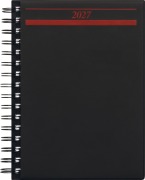 Cover-Bild zum Titel 'rido/idé 7021822907 Buchkalender Mod. Timing 1 2027 A5, Kunststoff, schwarz' von ''