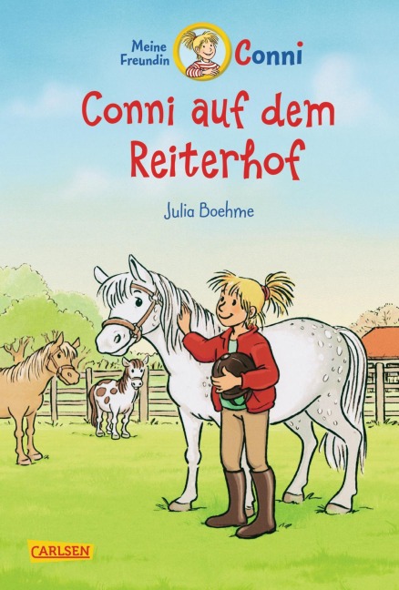 Conni auf dem Reiterhof (farbig illustriert) - Julia Boehme