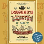 Cover-Bild zum Titel 'Doughnuts, Thieves and Chimpanzees' von 'Alex Wharton'