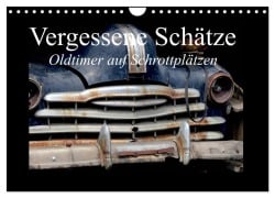 Cover-Bild zum Titel 'Vergessene Schätze - Oldtimer auf Schrottplätzen (Wandkalender 2026 DIN A4 quer), CALVENDO Monatskalender' von 'Jochen Gerken'