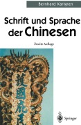 Cover-Bild zum Titel 'Schrift und Sprache der Chinesen' von 'Bernhard Karlgren'