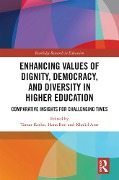 Cover-Bild zum Titel 'Enhancing Values of Dignity, Democracy, and Diversity in Higher Education' von ''