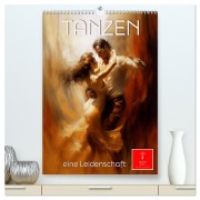 Cover-Bild zum Titel 'Tanzen - eine Leidenschaft (hochwertiger Premium Wandkalender 2026 DIN A2 hoch), Kunstdruck in Hochglanz' von 'Peter Roder'