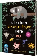 Cover-Bild zum Titel 'Das Lexikon einzigartiger Tiere' von 'Philip Bunting'