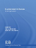 Cover-Bild zum Titel 'E-government in Europe' von ''