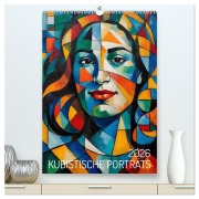 Cover-Bild zum Titel 'Kubistische Porträts (hochwertiger Premium Wandkalender 2026 DIN A2 hoch), Kunstdruck in Hochglanz' von 'Werner Braun'