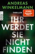 Cover-Bild zum Titel 'Ihr werdet sie nicht finden' von 'Andreas Winkelmann'