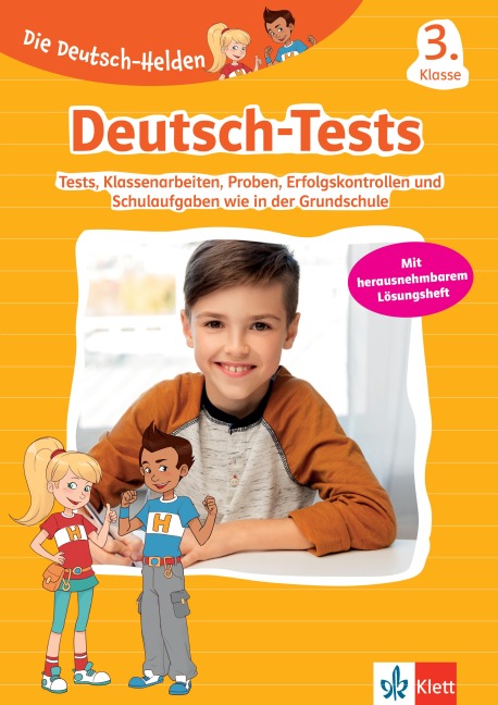 Die Deutsch-Helden: Deutsch-Tests 3. Klasse - 