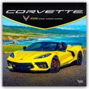 Corvette - Chevrolet Corvette 2026 - 16-Monatskalender - Browntrout Publishers