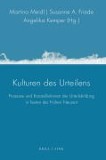 Cover-Bild zum Titel 'Kulturen des Urteilens' von ''