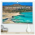 Kretas Wilder Westen (hochwertiger Premium Wandkalender 2024 DIN A2 quer), Kunstdruck in Hochglanz - Claudia Kleemann