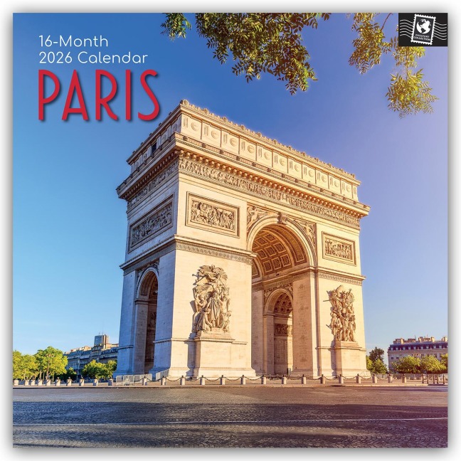 Paris 2026 - 16-Monatskalender - Gifted Stationery Co. Ltd