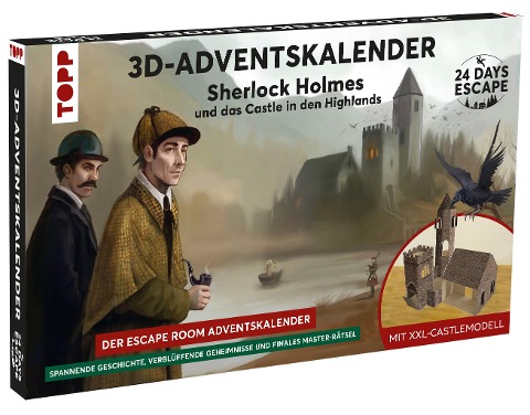 24 DAYS ESCAPE 3D-Adventskalender - Sherlock Holmes und das Castle in den Highlands - Markus Müller