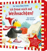 Cover-Bild zum Titel 'Der kleine Rabe Socke: Ich freue mich auf Weihnachten!' von 'Nele Moost'