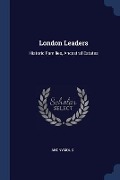 Cover-Bild zum Titel 'London Leaders' von 'Anonymous'