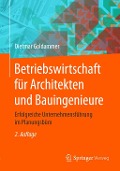Cover-Bild zum Titel 'Betriebswirtschaft für Architekten und Bauingenieure' von 'Dietmar Goldammer'