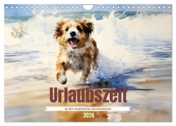 Cover-Bild zum Titel 'Urlaubszeit an der malerischen Nordseeküste (Wandkalender 2026 DIN A4 quer), CALVENDO Monatskalender' von 'Daniela Tapper'
