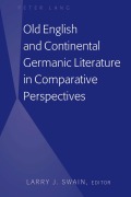 Cover-Bild zum Titel 'Old English and Continental Germanic Literature in Comparative Perspectives' von ''