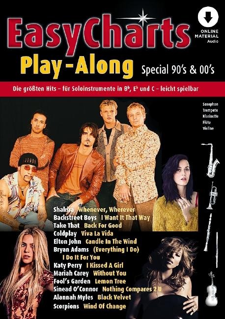 Easy Charts Play-Along Special 90's & 00's - 