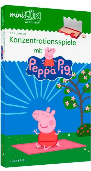 miniLÜK. Kindergarten/Vorschule Set Konzentrationsspiele mit Peppa Pig - Wibke Bierwald