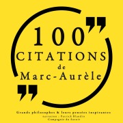 Cover-Bild zum Titel '100 citations de Marc Aurèle' von 'Marc-Aurèle'